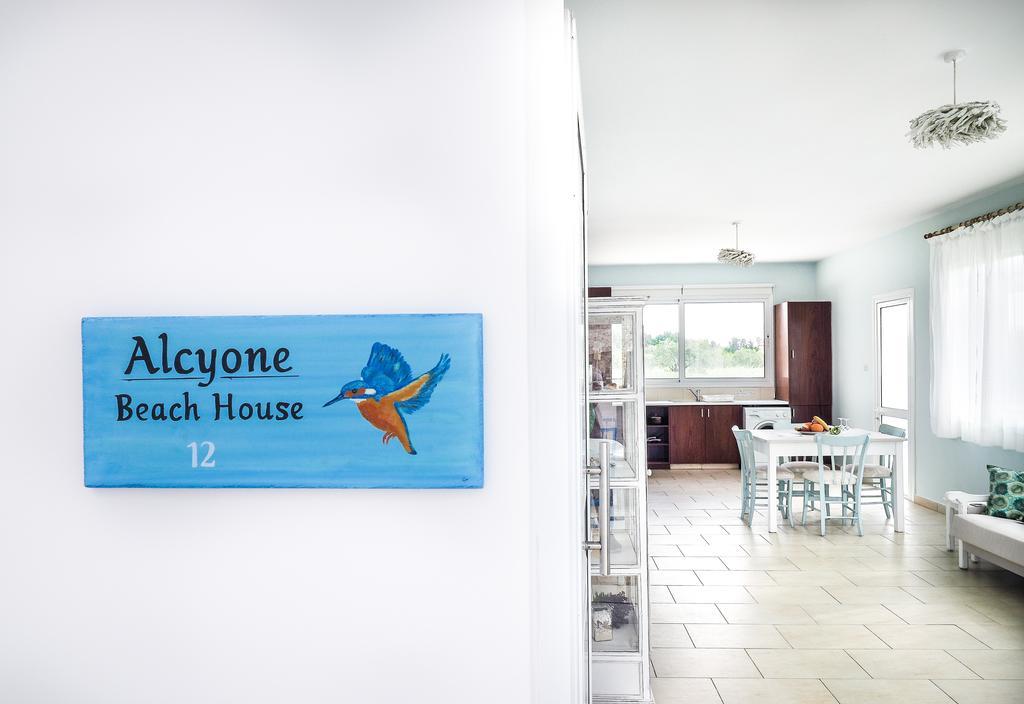 Alcyone Beach House Oroklini Buitenkant foto